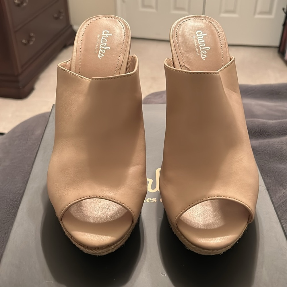 Nude Mules - Picture 2 of 12